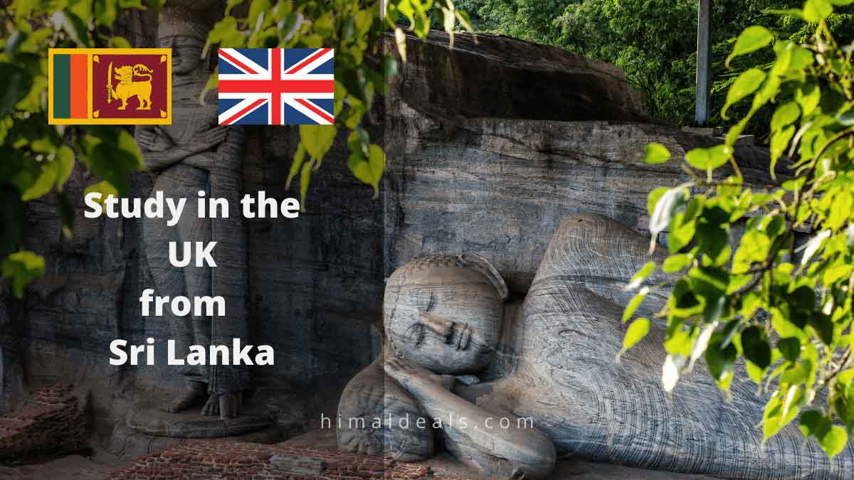Study in the  UK  from   Sri Lanka